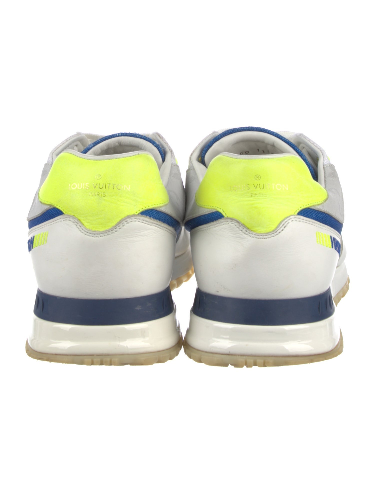 Louis Vuitton Monogram Pattern Leather Sneakers